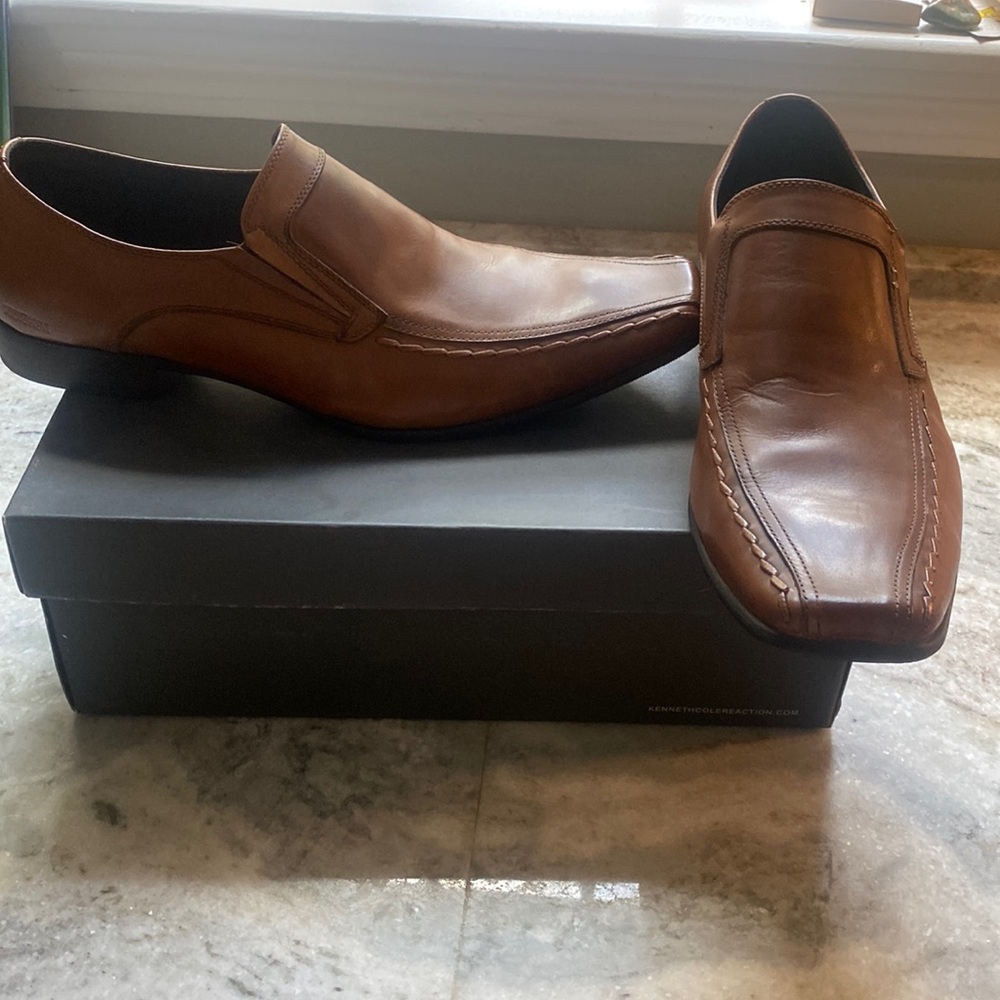 Kenneth Cole Reaction Dash-ing LE men’s size 12 color cognac brown